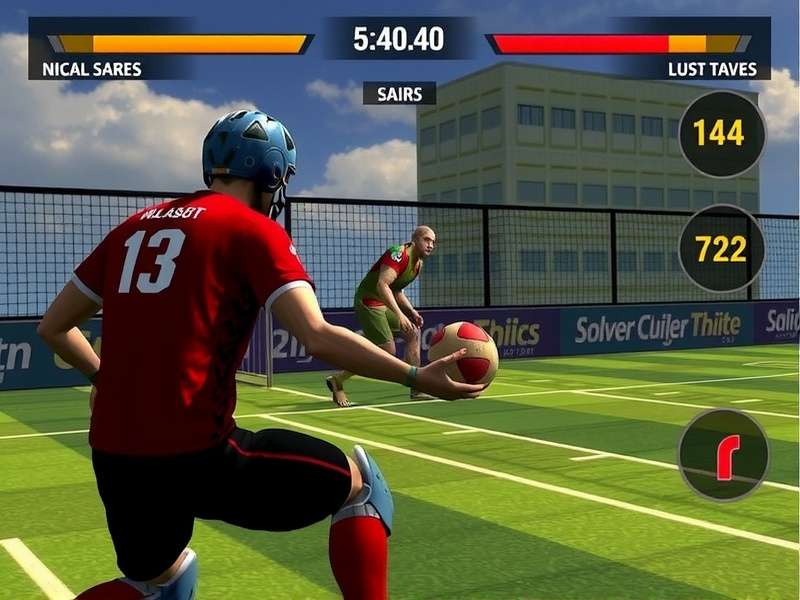 Handball Combat Elite gameplay screenshot